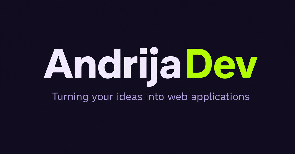 Preview of AndrijaDev